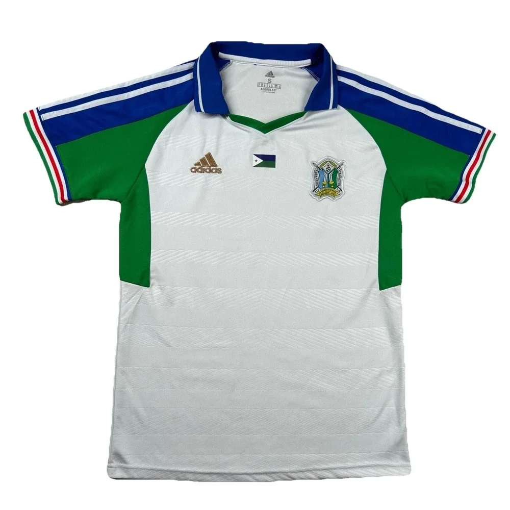 Adidas Djiboutienne Soccer Jersey Mens Sm Aeroready Patch Embroidered Logo